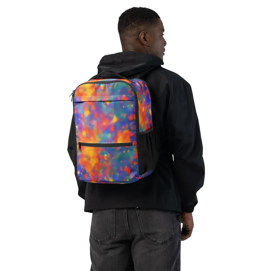 Nolde Nebula on Utility Backpack — Back