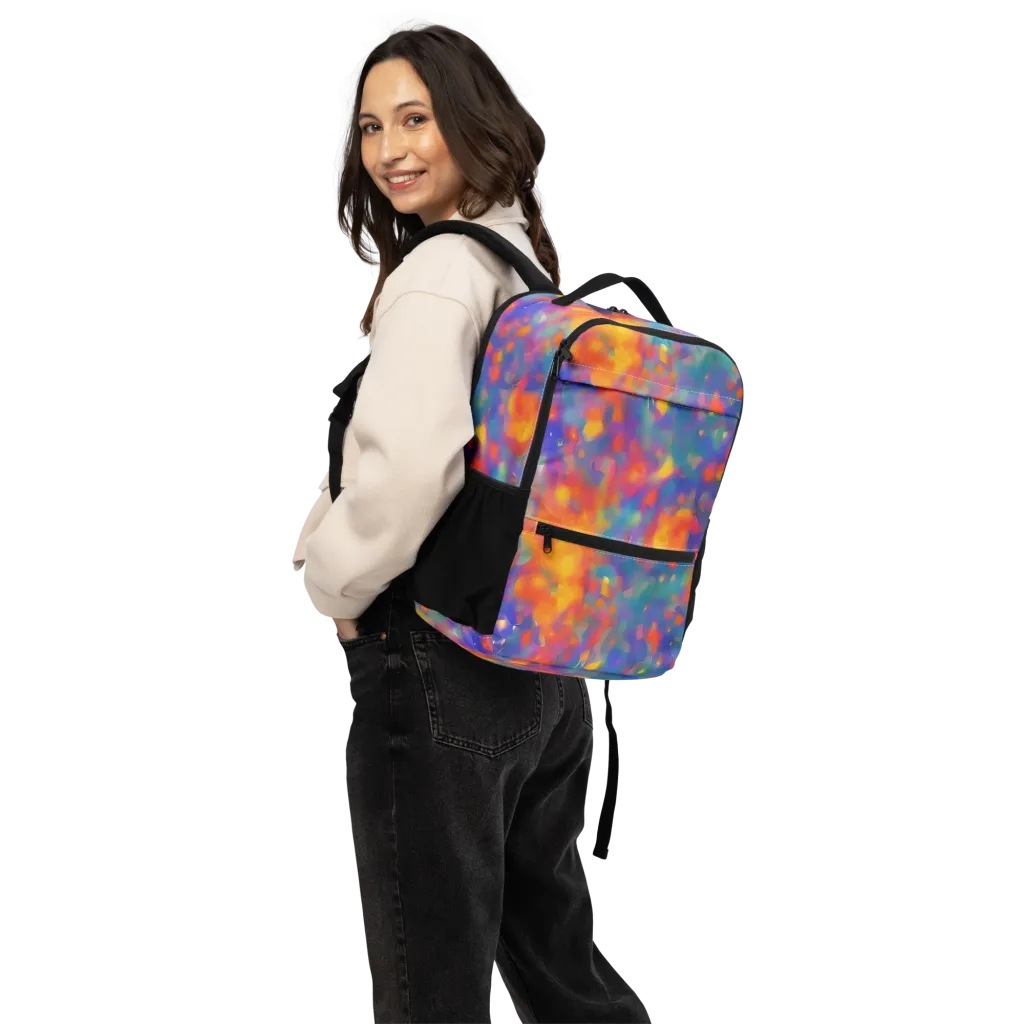 Nolde Nebula on Utility Backpack — Back
