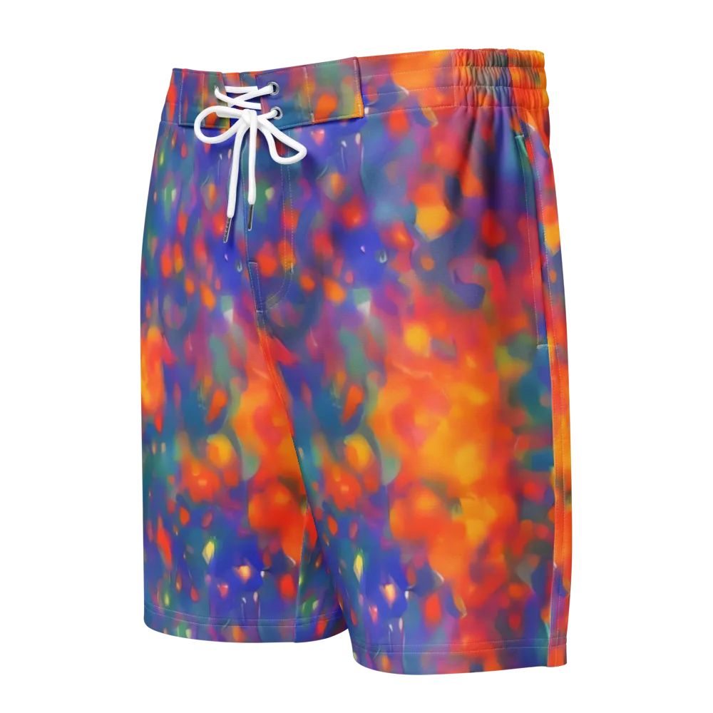 Nolde Nebula on Men's Board Shorts — Front