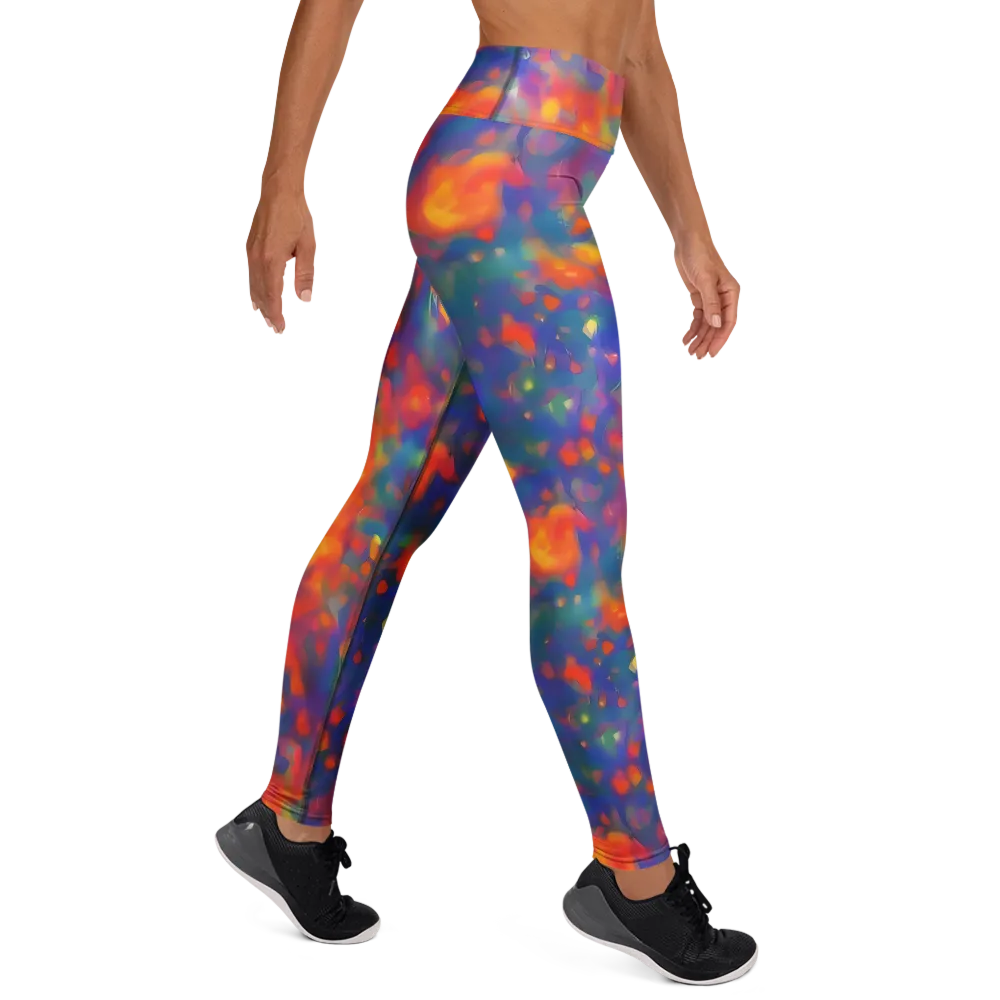 Nolde Nebula on Yoga Leggings — Right