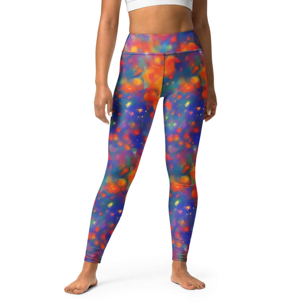 Nolde Nebula on Yoga Leggings — Front