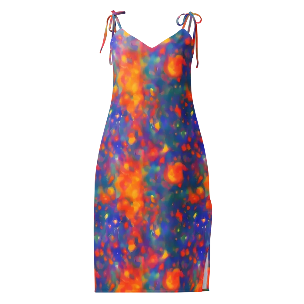 Nolde Nebula on Slip Dress — Front