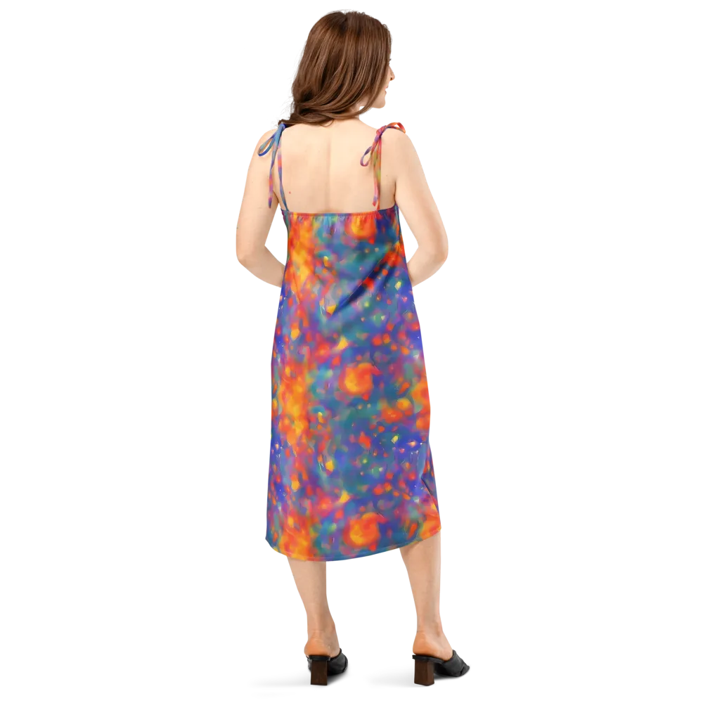 Nolde Nebula on Slip Dress — Back