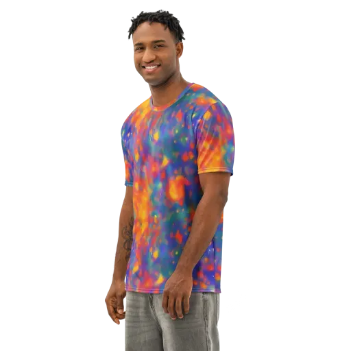 Nolde Nebula on a Men's Cotton Crew Neck T-Shirt