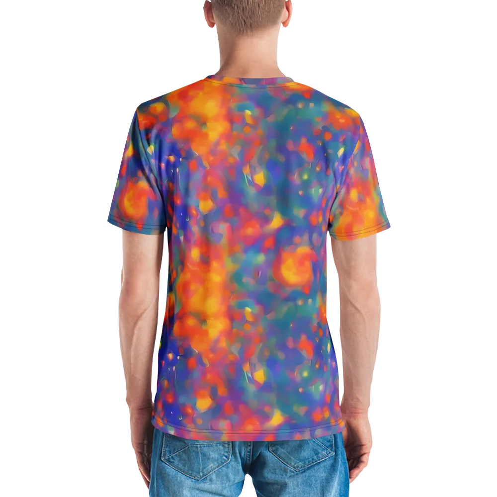 Nolde Nebula on Men's Crew Neck T-Shirt — Back