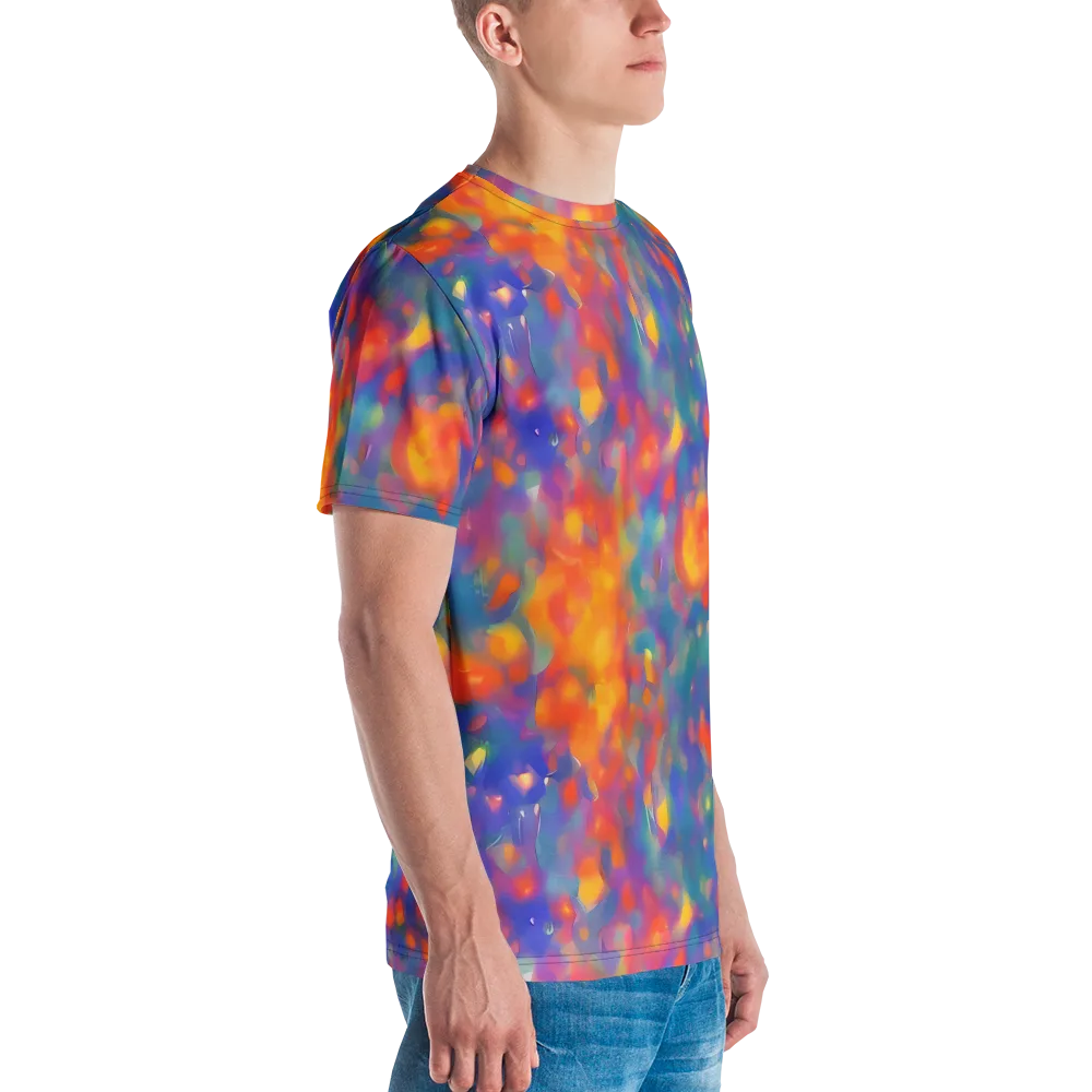 Nolde Nebula on Men's Crew Neck T-Shirt — Right