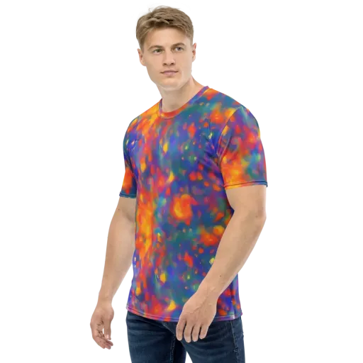 Nolde Nebula on a Men's Crew Neck T-Shirt