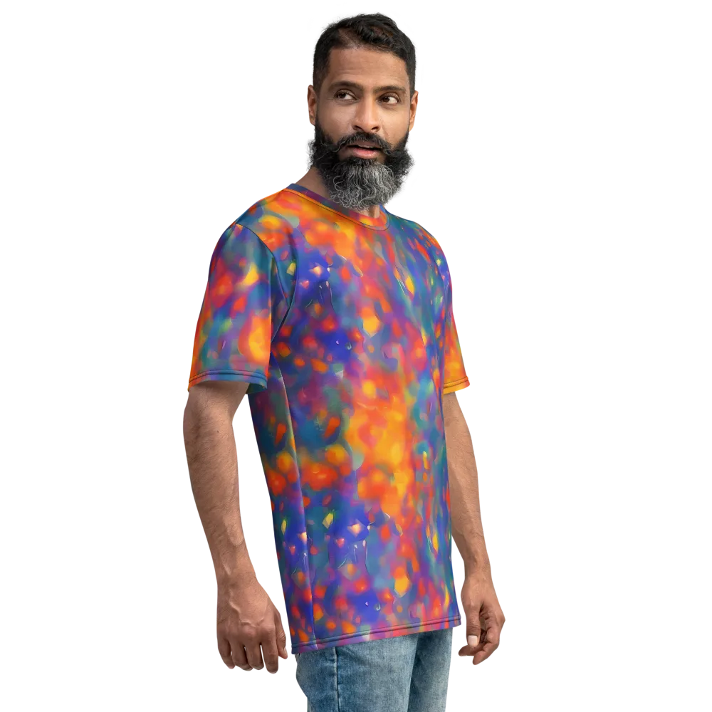 Nolde Nebula on Men's Crew Neck T-Shirt — Right