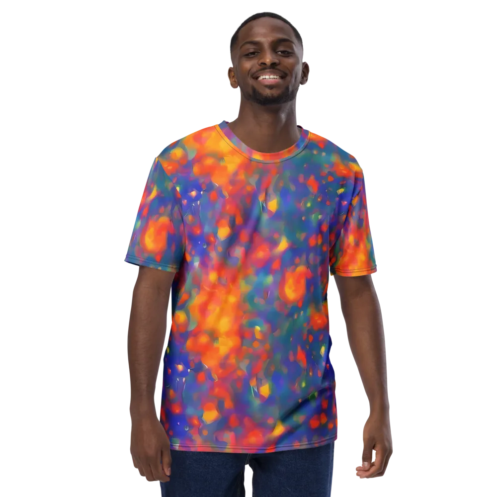 Nolde Nebula on Men's Crew Neck T-Shirt — Front