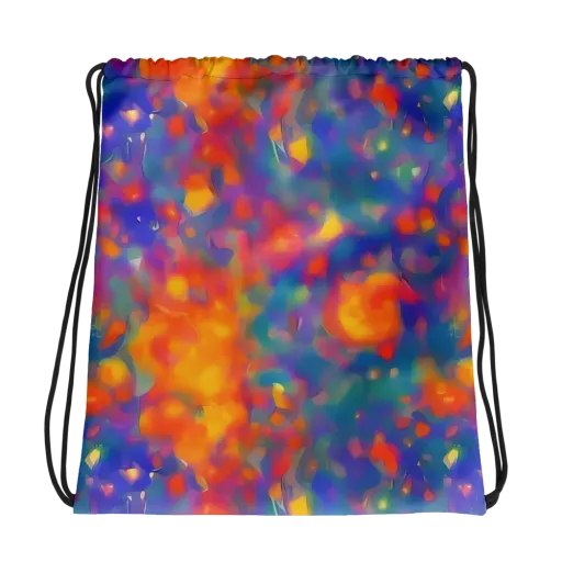 Nolde Nebula on a Drawstring Bag