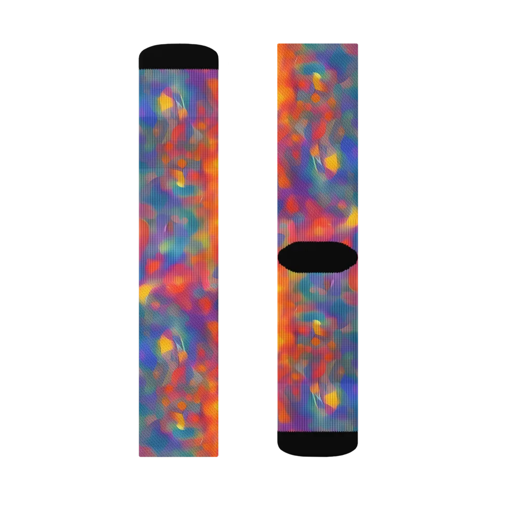 Nolde Nebula on Socks — Right Sock