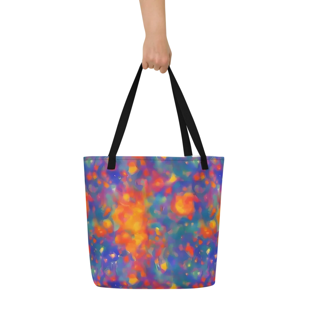 Nolde Nebula on Large Tote Bag W/ Pocket — Front