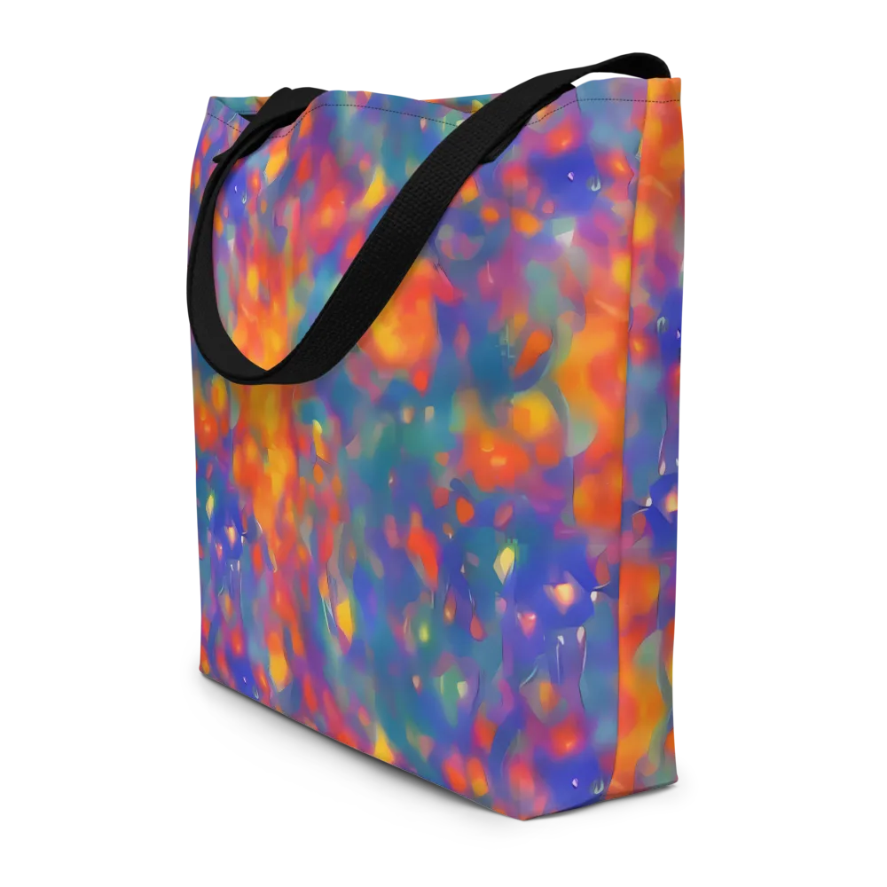 Nolde Nebula on Large Tote Bag W/ Pocket — Front