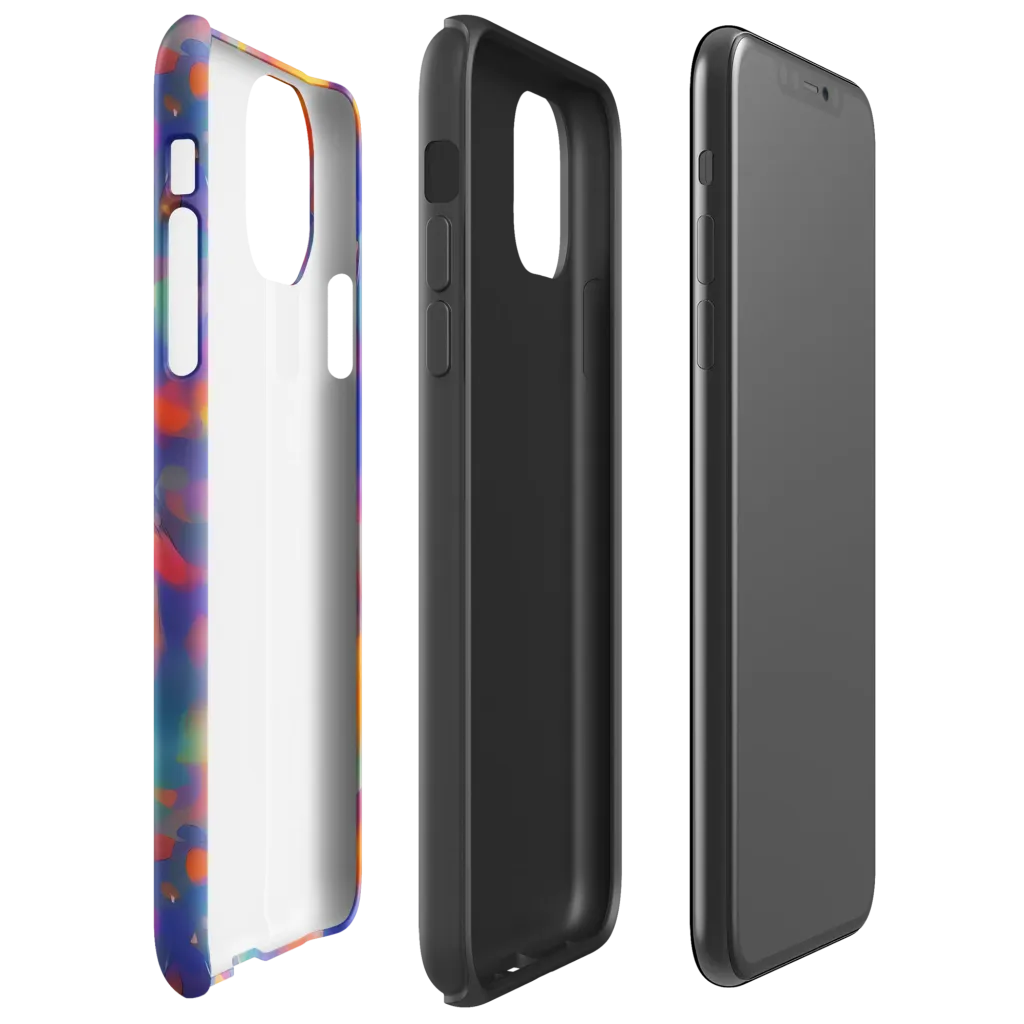 Nolde Nebula on Tough Case for iPhone® — Right