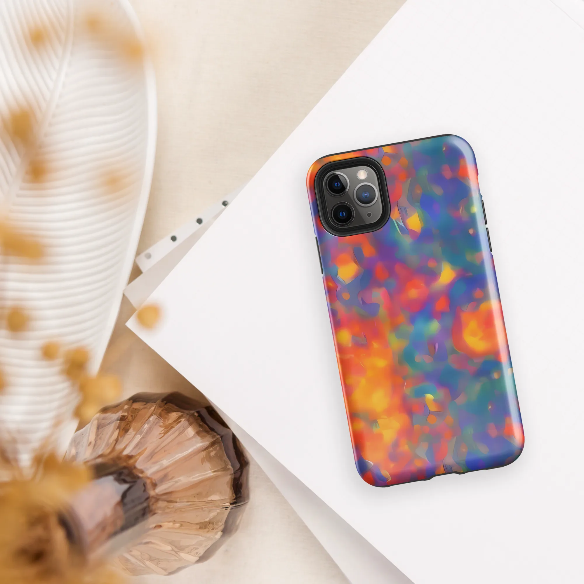 Nolde Nebula on Tough Case for iPhone® — Front