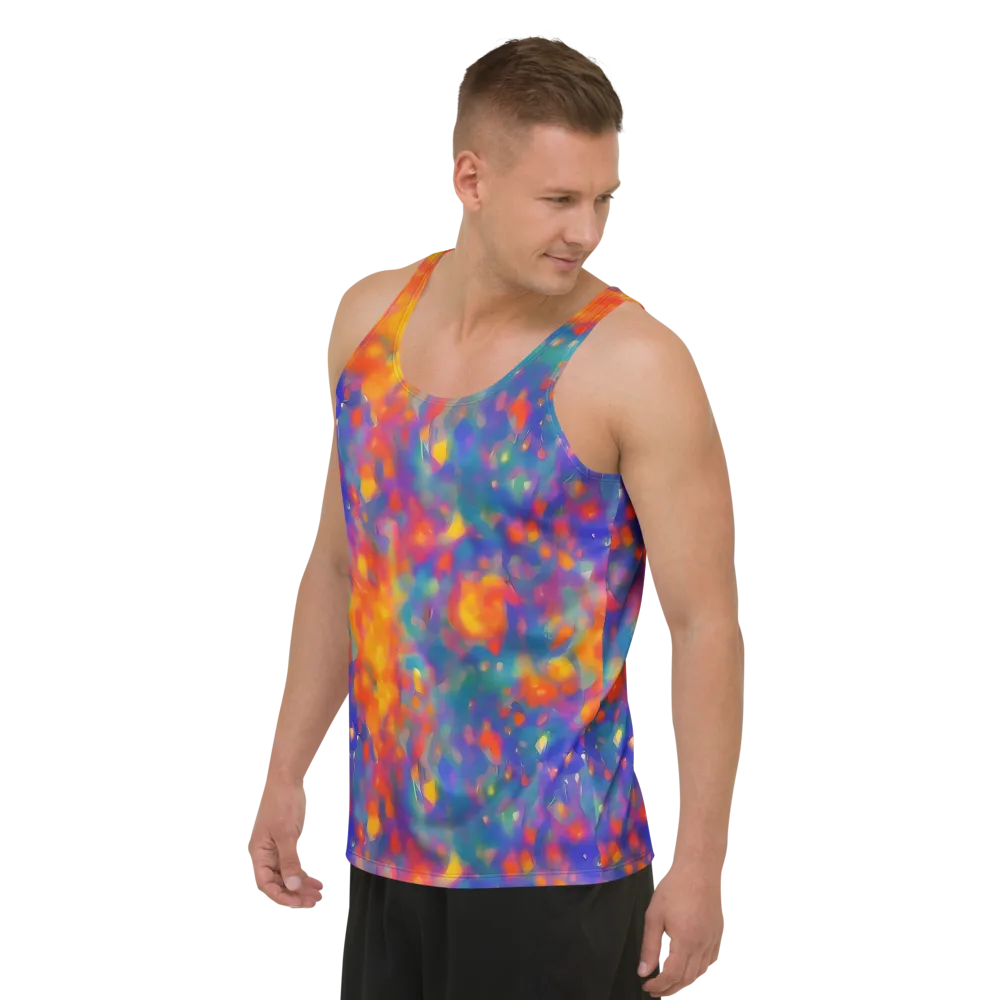 Nolde Nebula on Men's Tank Top — Left Front