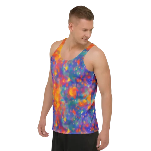 Nolde Nebula on a Men's Tank Top