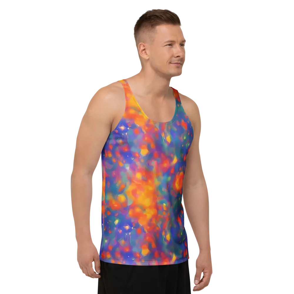 Nolde Nebula on Men's Tank Top — Right Front