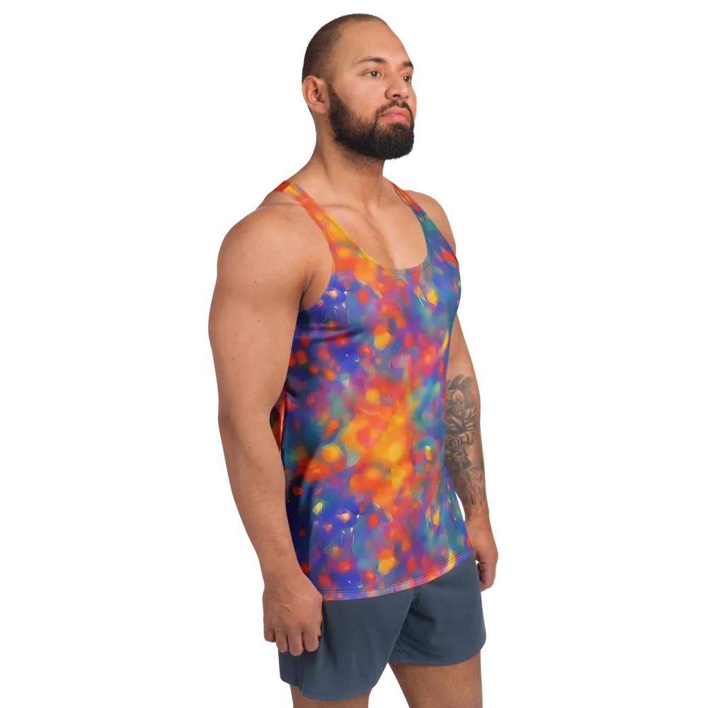 Nolde Nebula on Men's Tank Top — Right Front
