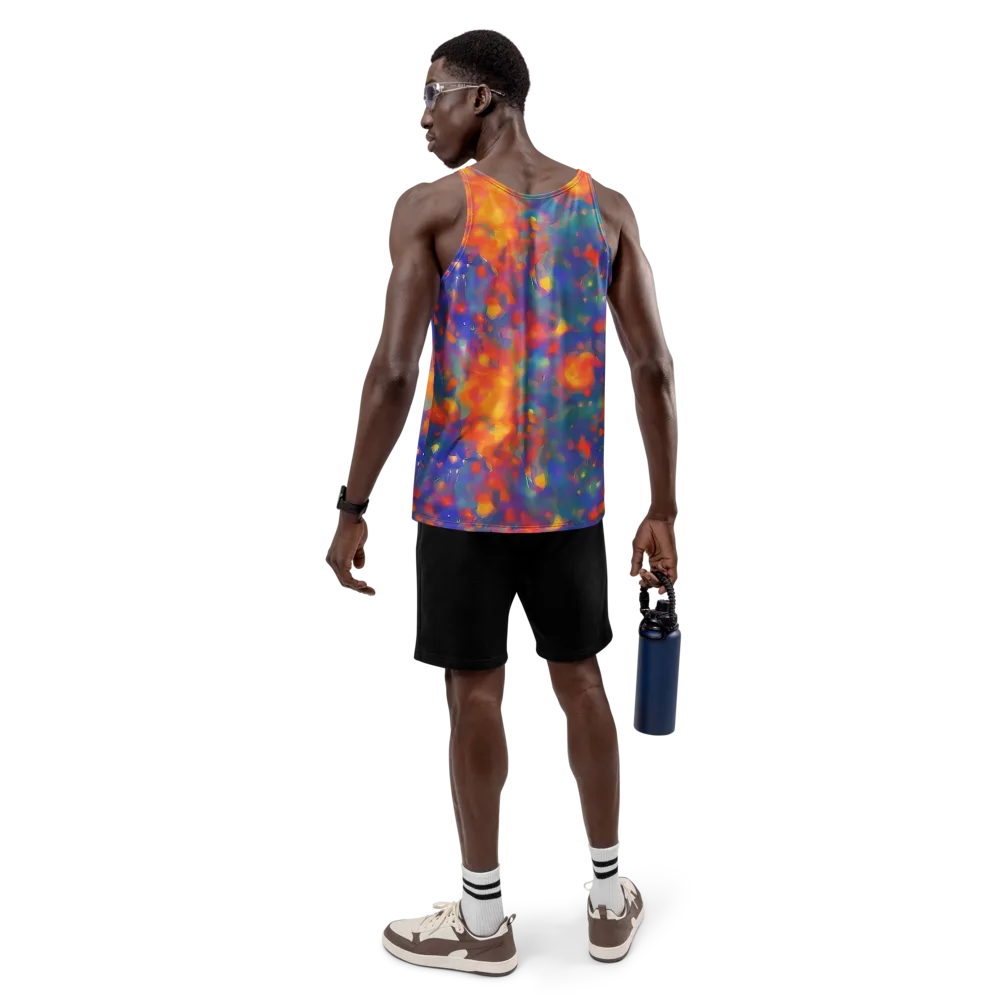 Nolde Nebula on Men's Tank Top — Back