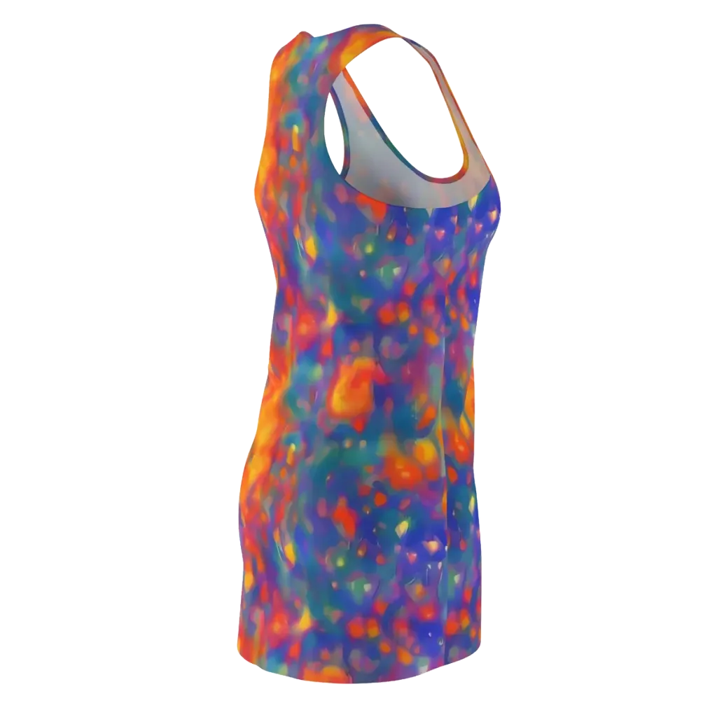 Nolde Nebula on Racerback Dress — Back Side