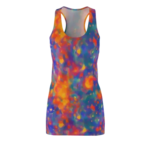 Nolde Nebula on a Racerback Dress