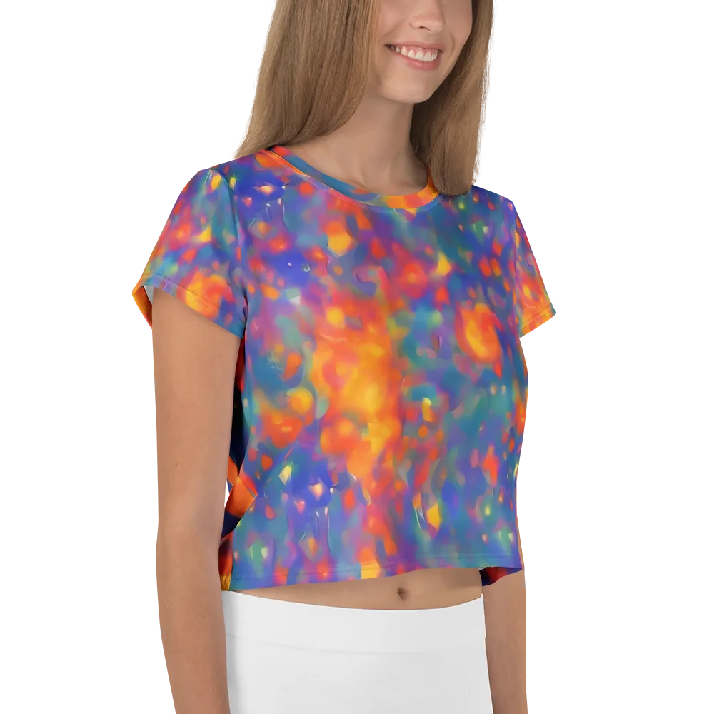 Nolde Nebula on Crop Tee — Right