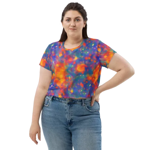 Nolde Nebula on a Crop Tee