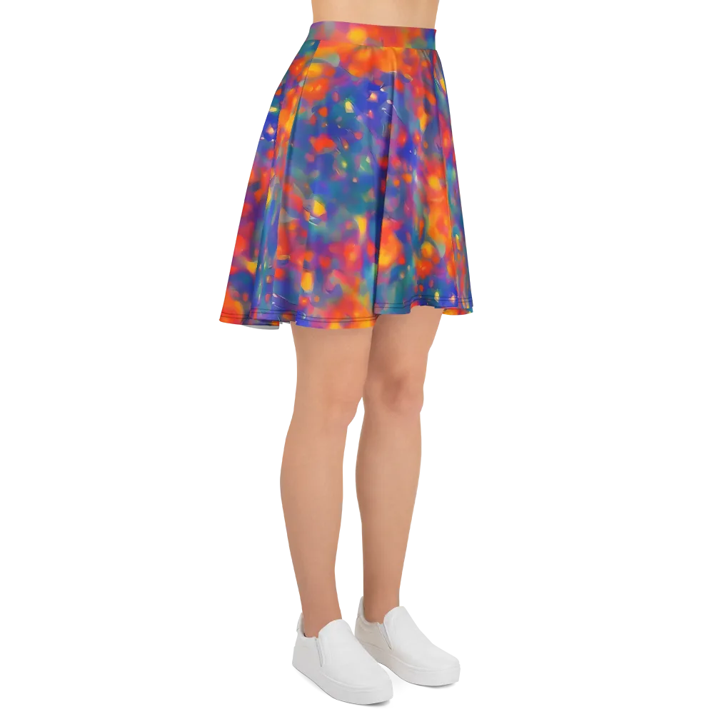 Nolde Nebula on Skater Skirt — Right