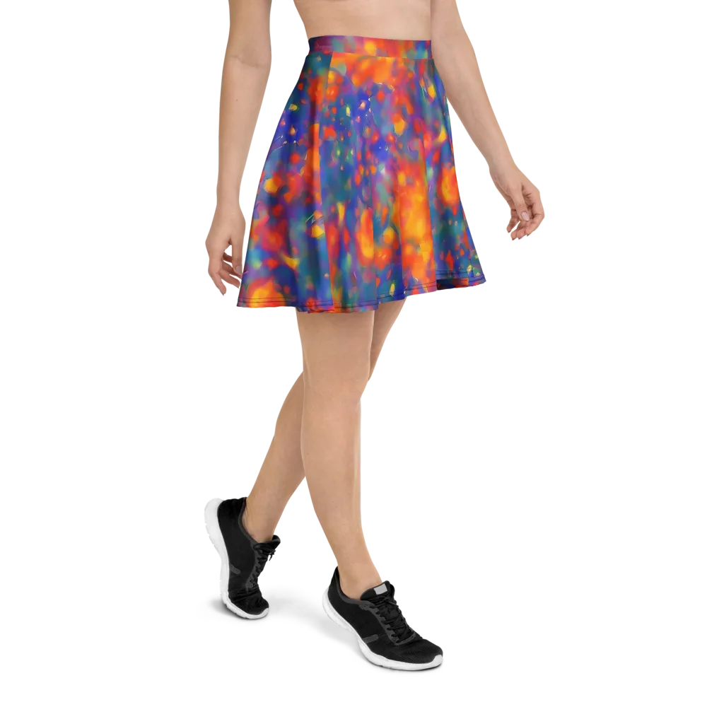 Nolde Nebula on Skater Skirt — Right