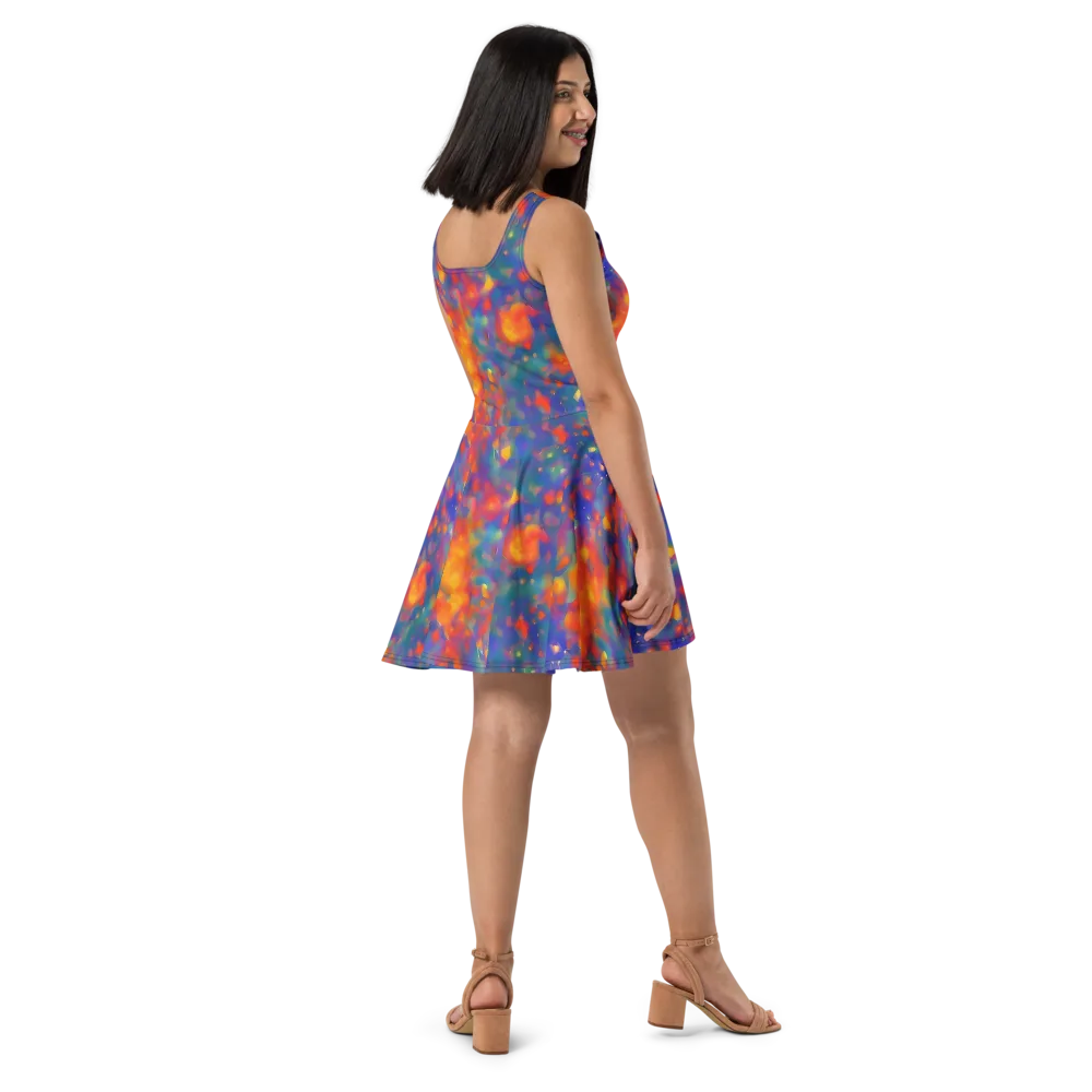 Nolde Nebula on Skater Dress — Right