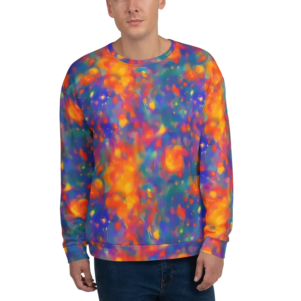 Nolde Nebula on Sweatshirt — Front