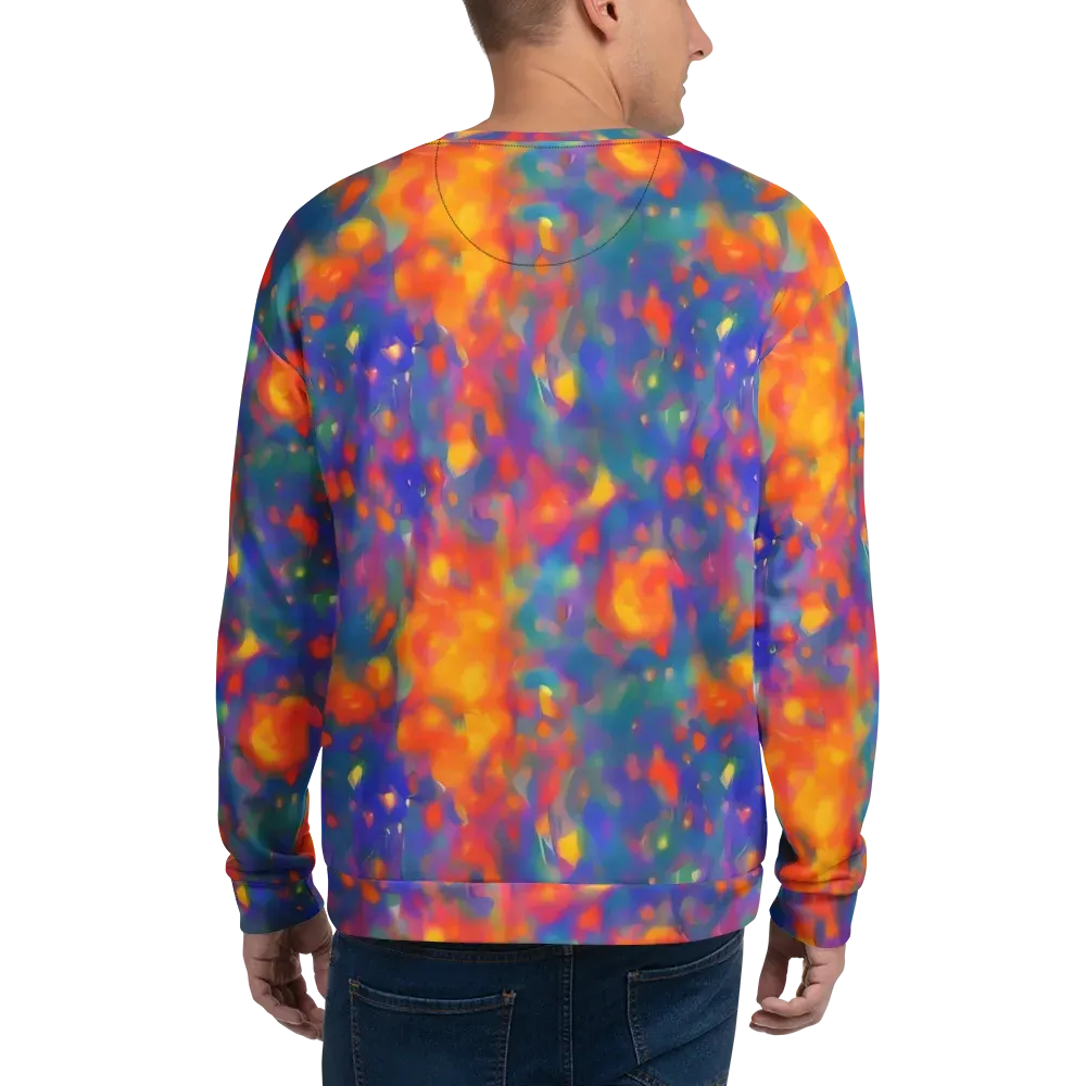 Nolde Nebula on Sweatshirt — Back