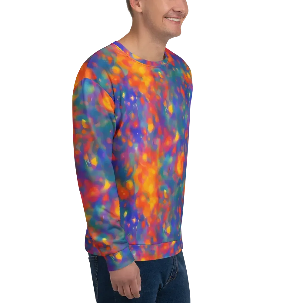 Nolde Nebula on Sweatshirt — Right Front