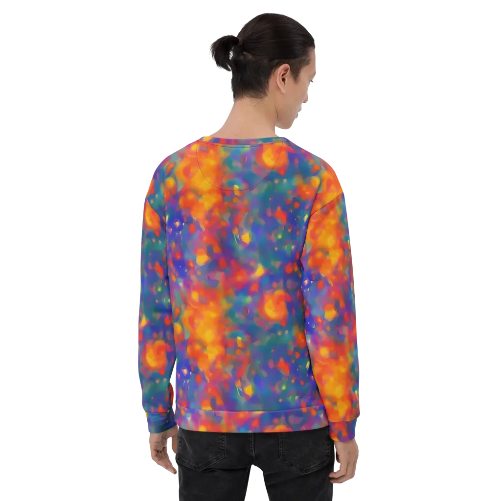 Nolde Nebula on Sweatshirt — Back