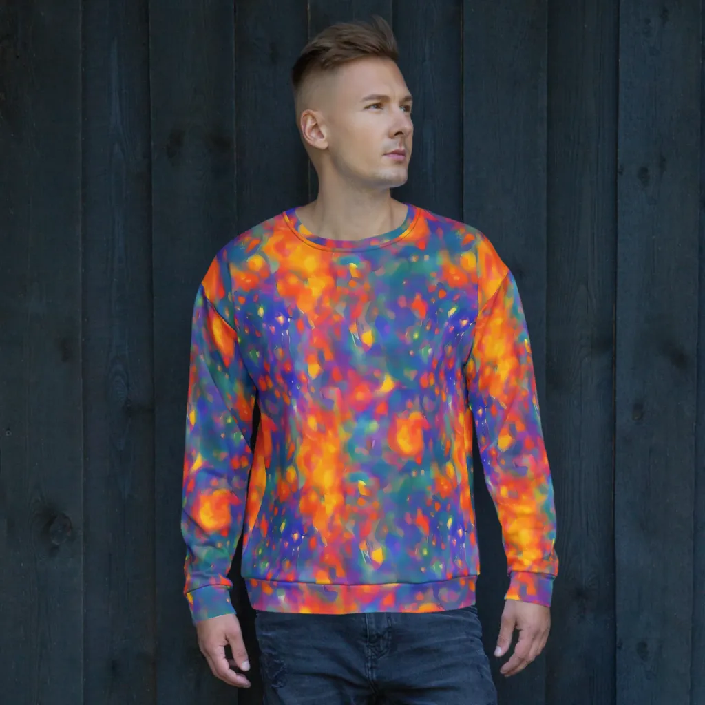 Nolde Nebula on Sweatshirt — Front