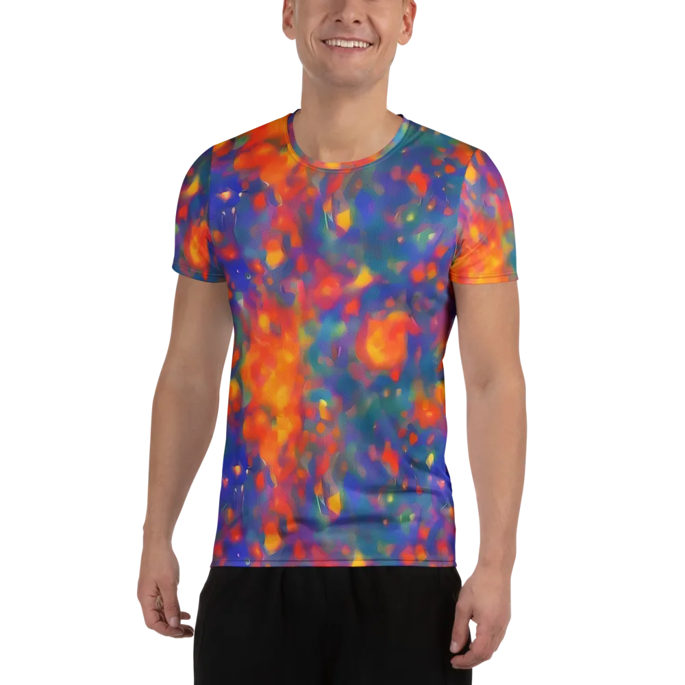Nolde Nebula on Men's Athletic T-Shirt — Front