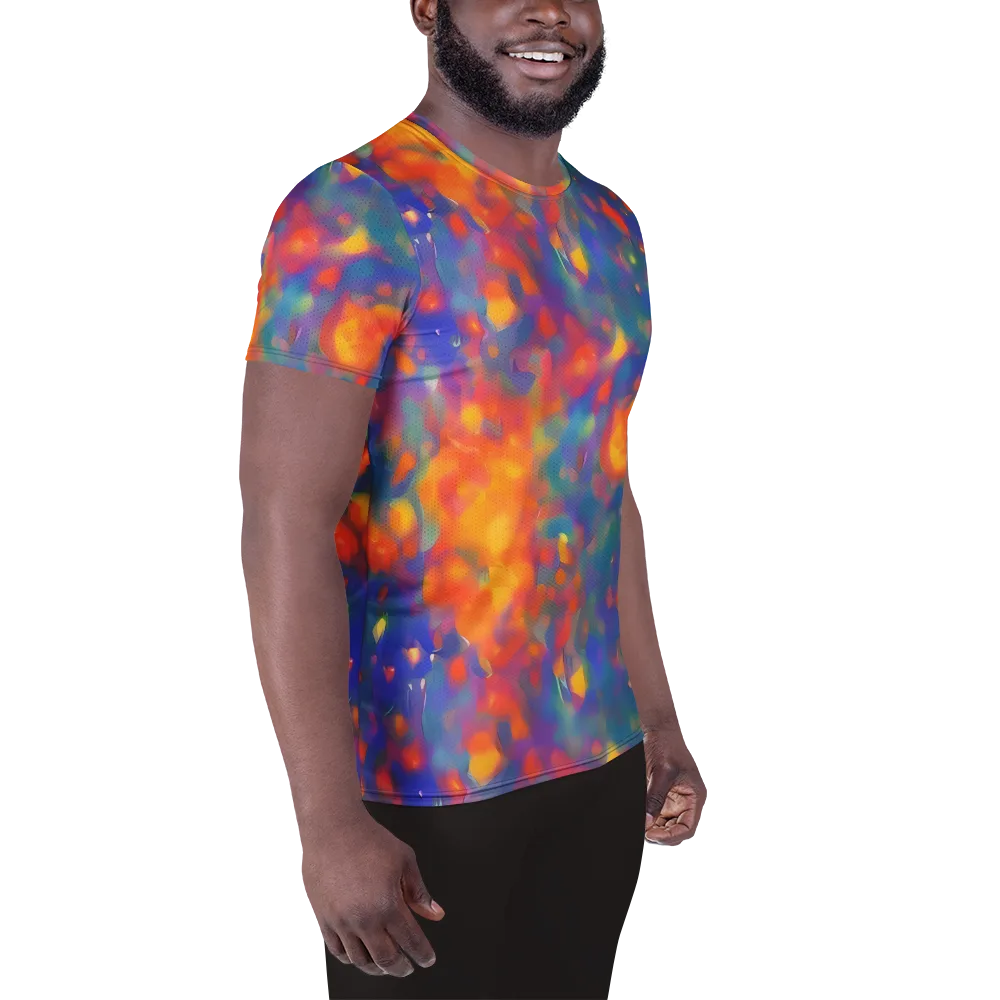 Nolde Nebula on Men's Athletic T-Shirt — Right