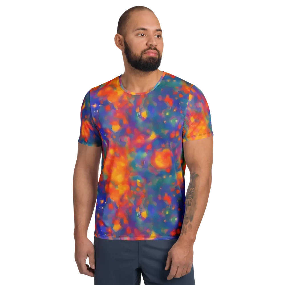 Nolde Nebula on Men's Athletic T-Shirt — Front