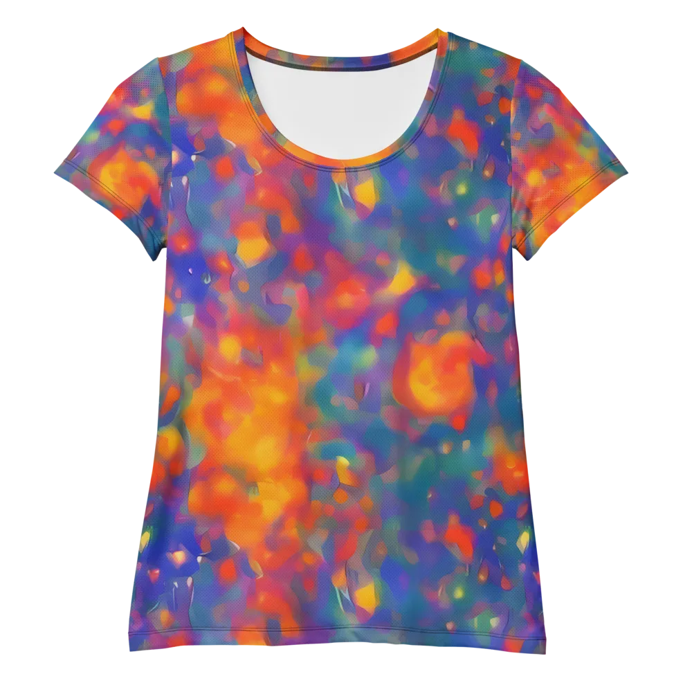 Nolde Nebula on Women's Athletic T-Shirt — Front
