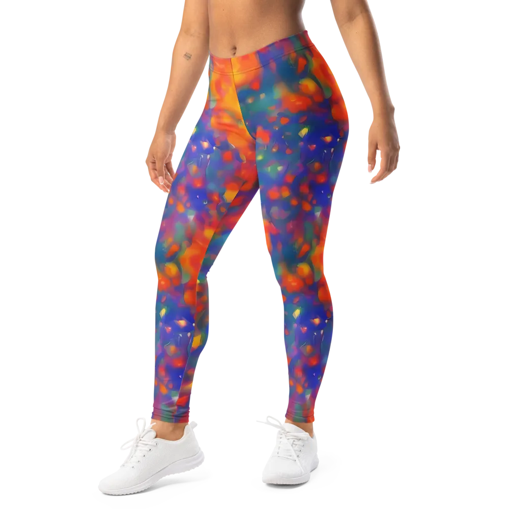 Nolde Nebula on Leggings — Left Front