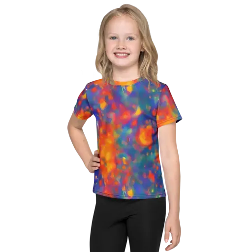 Nolde Nebula on a Kids Crew Neck T-Shirt