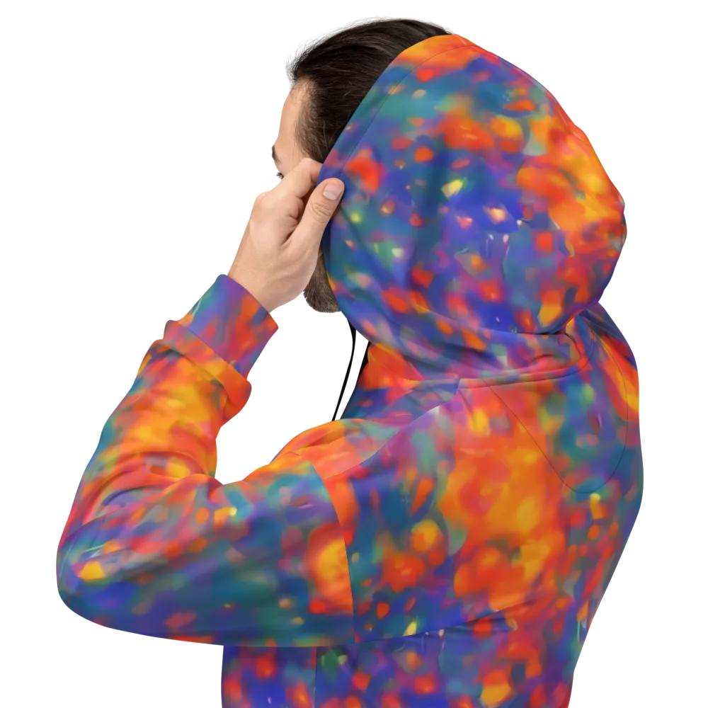 Nolde Nebula on Hoodie — Back