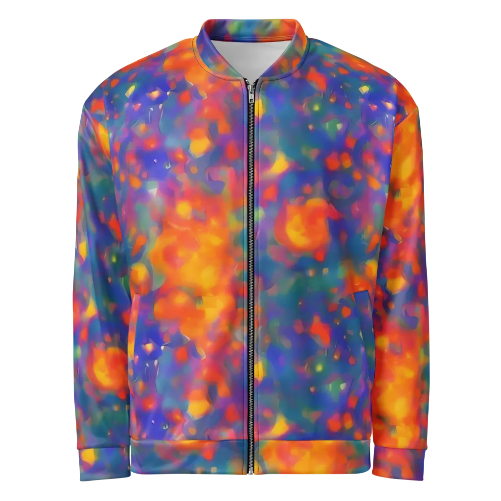 Nolde Nebula on Bomber Jacket — Front
