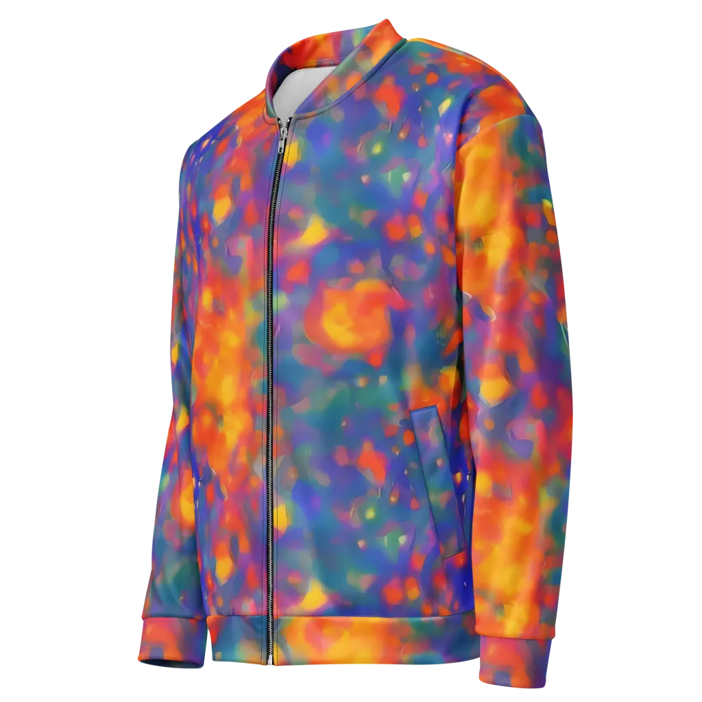 Nolde Nebula on Bomber Jacket — Left Front