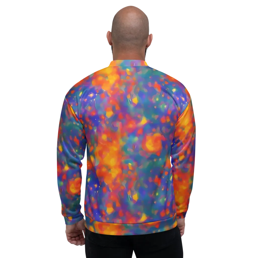 Nolde Nebula on Bomber Jacket — Back