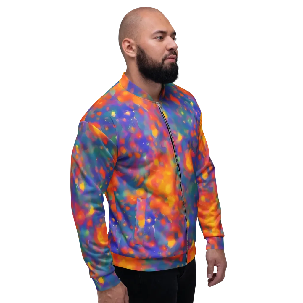 Nolde Nebula on Bomber Jacket — Right