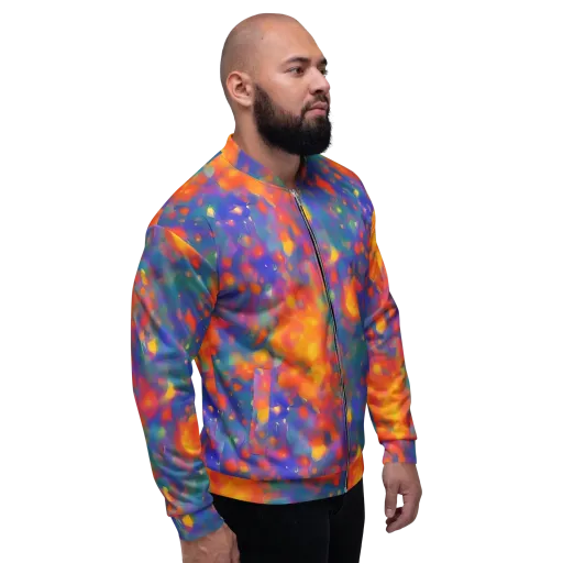 Nolde Nebula on a Bomber Jacket