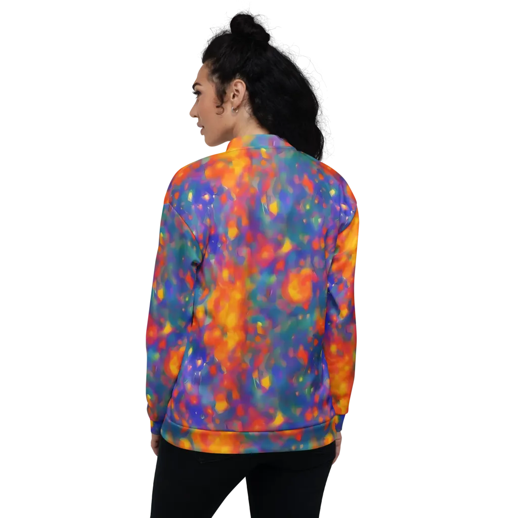 Nolde Nebula on Bomber Jacket — Back