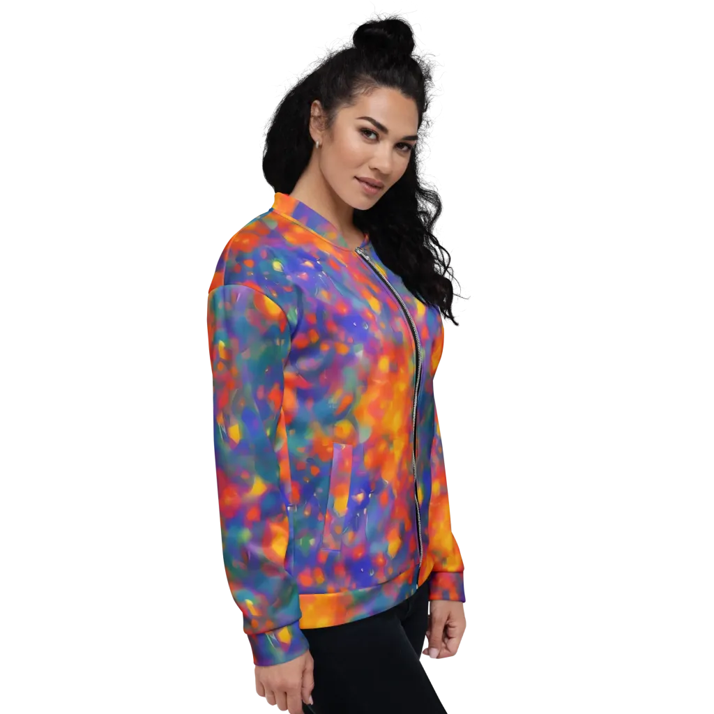 Nolde Nebula on Bomber Jacket — Right